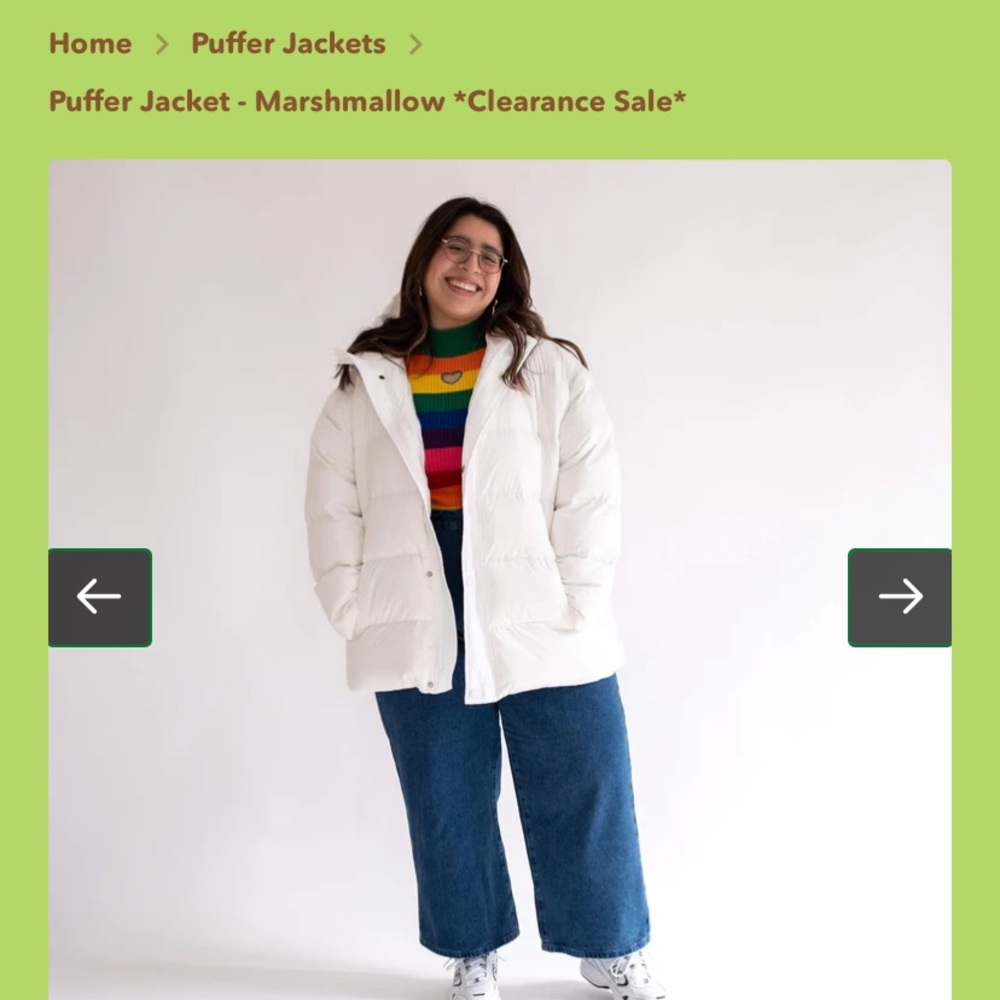 Shiny By Nature Medium Puffer Jacket